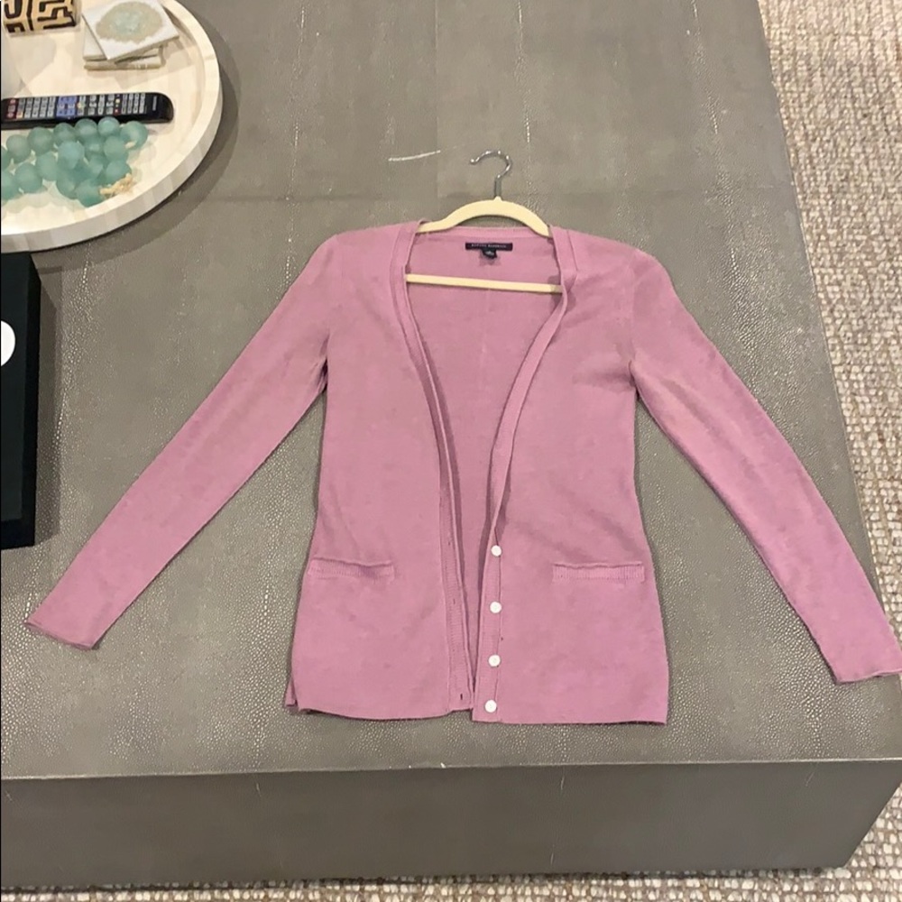 Purple Banana Republic Cardigan